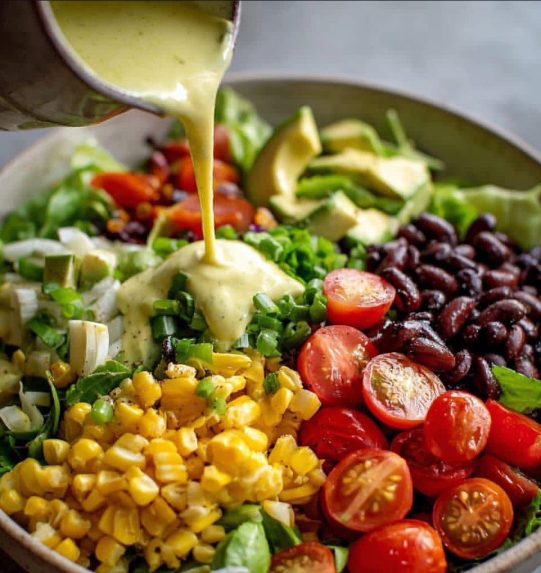 Salade mexicaine crunchy aux crevettes